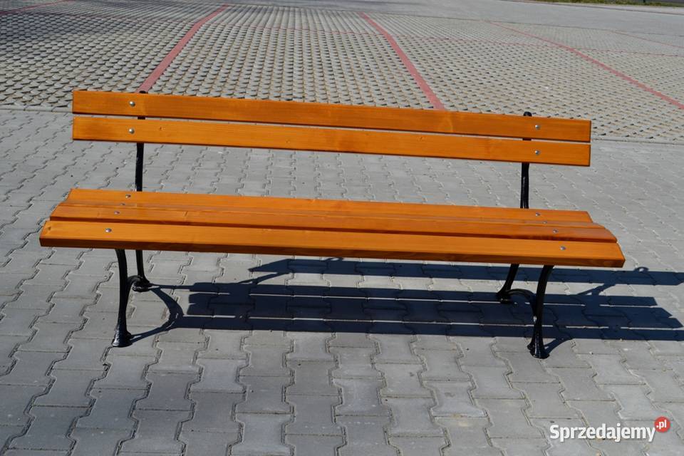 ławka parkowa gruba deska 180 ławka ogrodowa