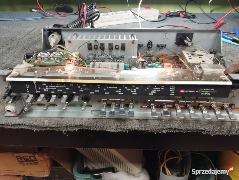 Amplituner Radio stereo Toscqa AWS 303 renowacji Zabrze