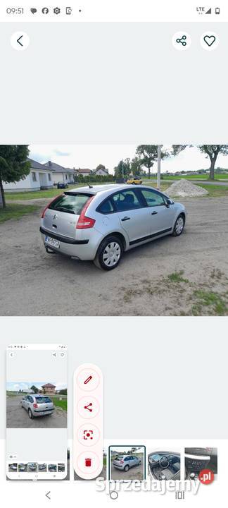 Sprzedam Citroen C4 klima benzyna benzyna C4 Kołaczkowo