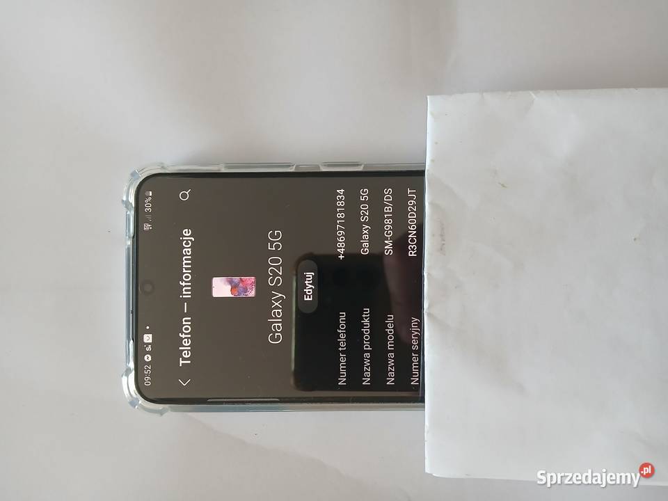 Samaung s20 5G 12GB RAM 128GB PAMIECI ULTRA HD sprzedam