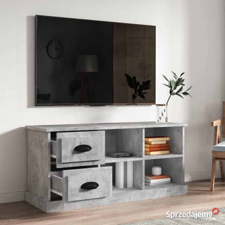 Szafka pod TV szarość betonu 102x355x475 Warszawa