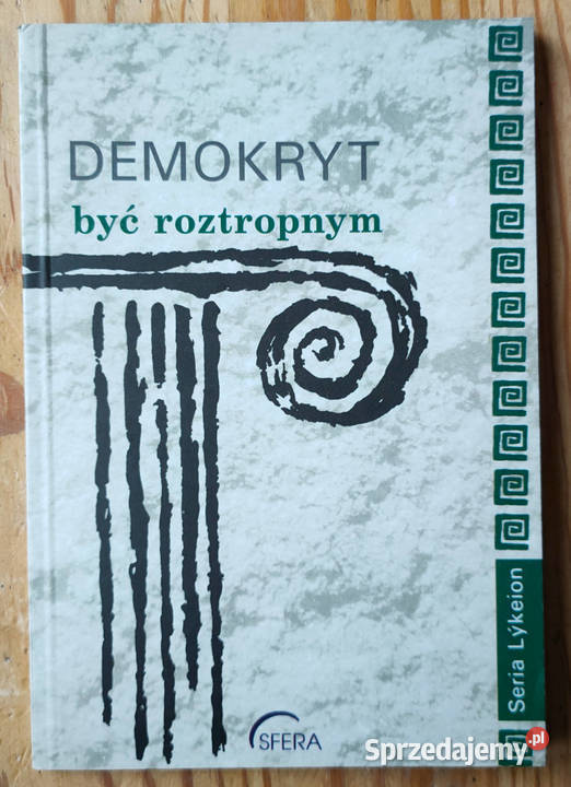 Być roztropnym Demokryt Sosnowiec