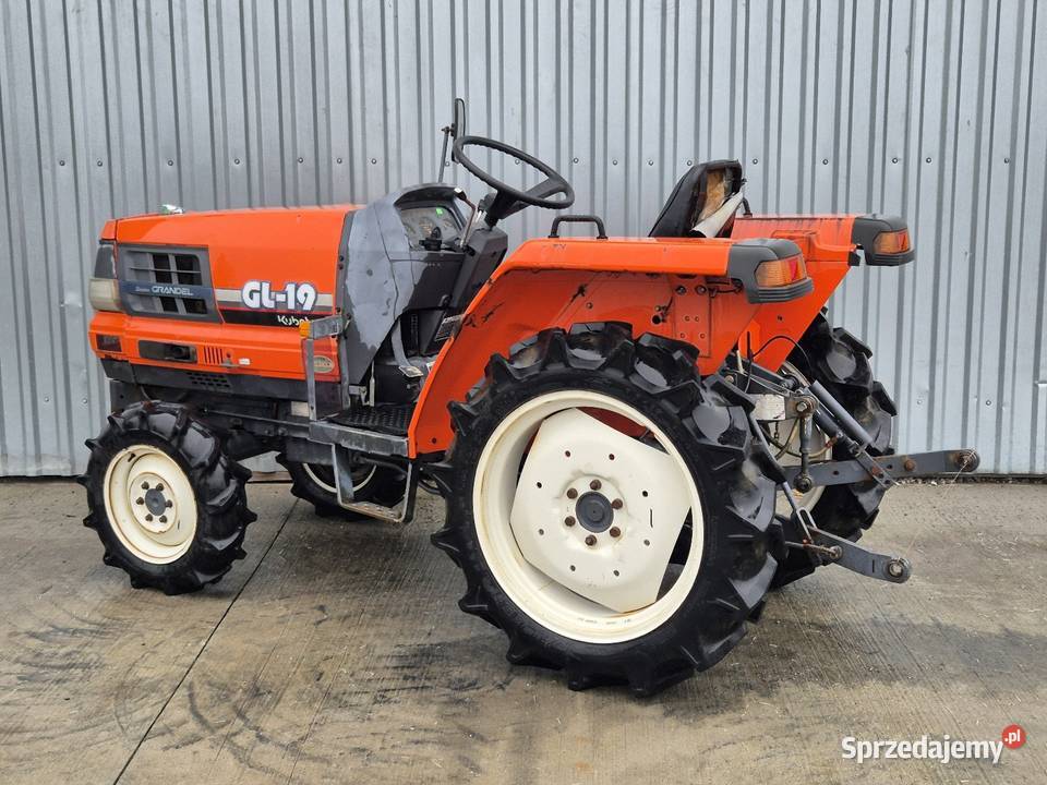 Traktorek KUBOTA GL19D 19 44 Wspomaganie Rewers mechaniczny Małuszyn