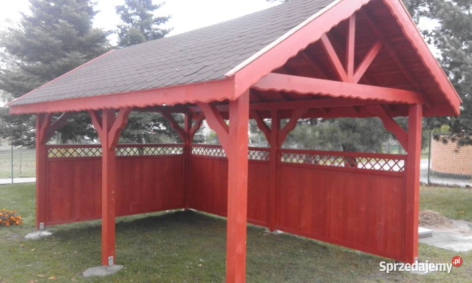 wiata zadaszenie Błotnica Strzelecka