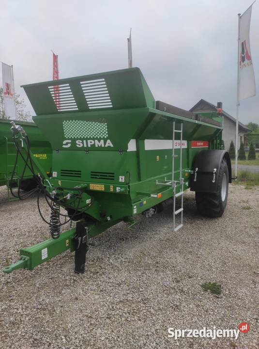Rozrzutnik obornika Sipma 6Ton jednnoosiowy sprzedam