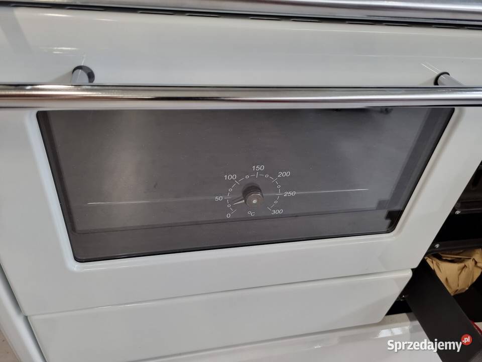 Piec kuchenny kuchnia ALFA 85 G biała Piece i kominki Wałbrzych