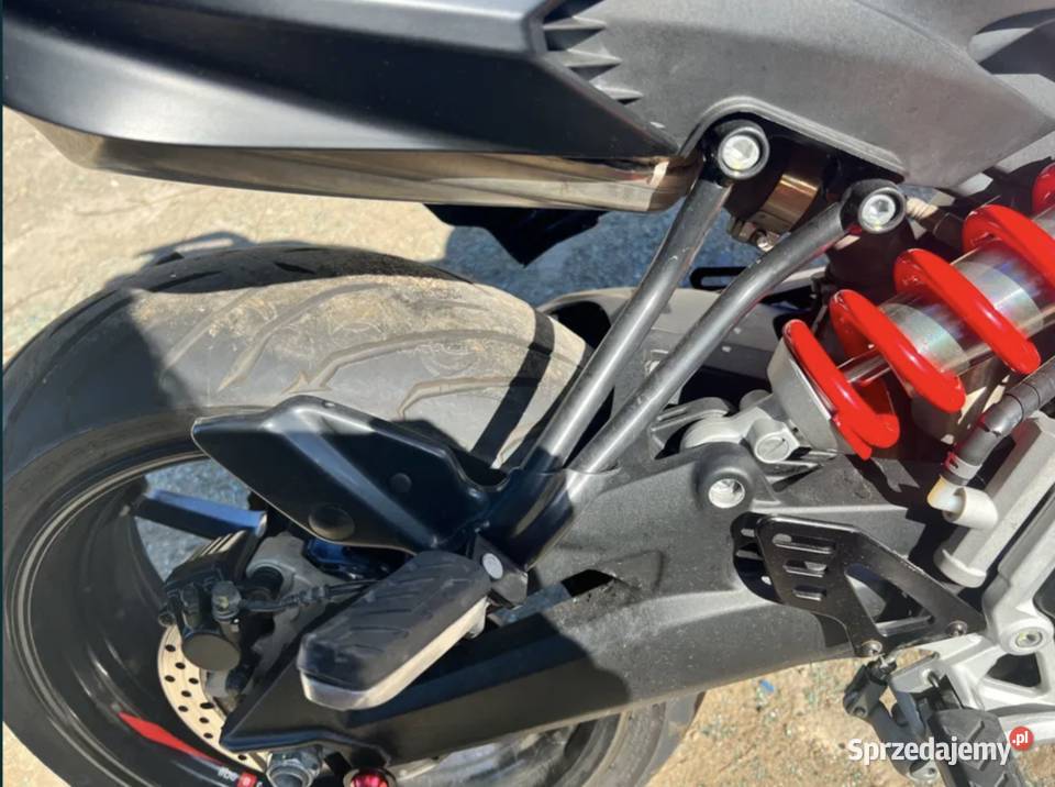 Set prawy tył Aprilia Shiver 900 2021r Ostrów Wielkopolski sprzedam