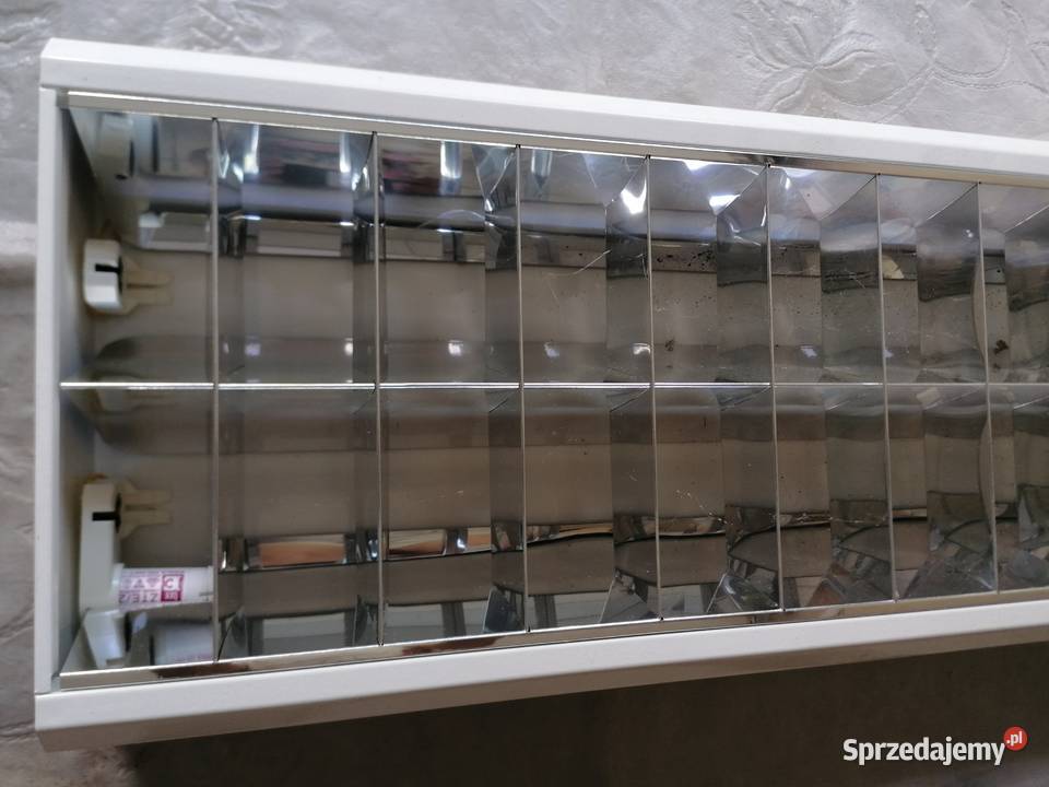 Oprawa jarzeniowa lustrzana podwójna 2x36Wat Łódź