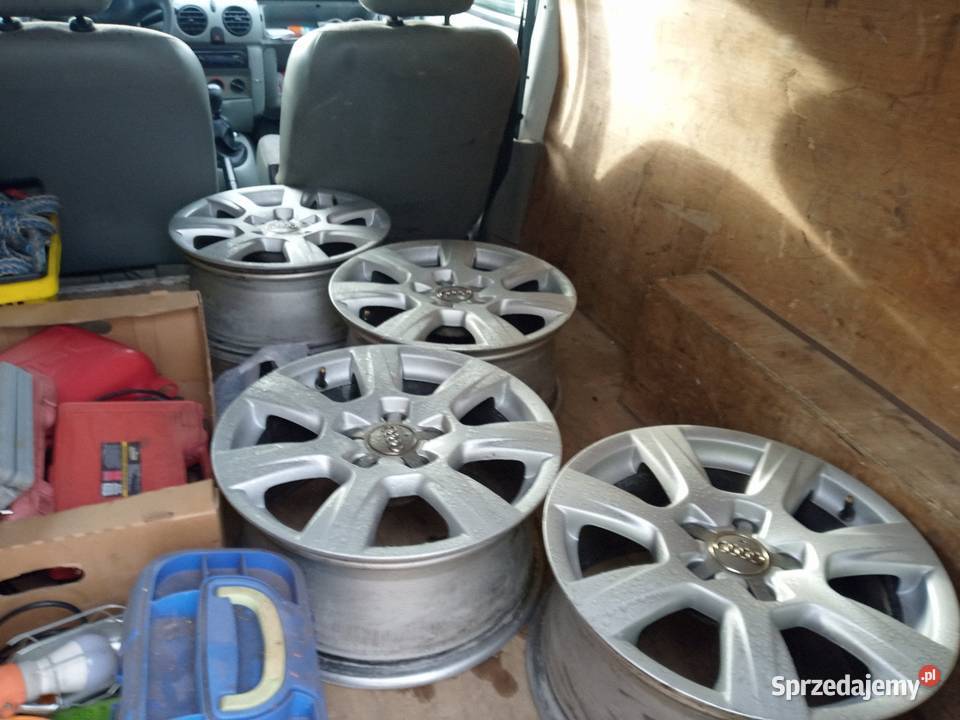 Felgi Aluminiowe 16 calowe 5x112 Audi Felgi dolnośląskie Jelenia Góra sprzedam