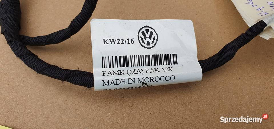 VW PASSAT B8 KOMBI WIĄZKA CZUJNIKÓW PDC TYŁ