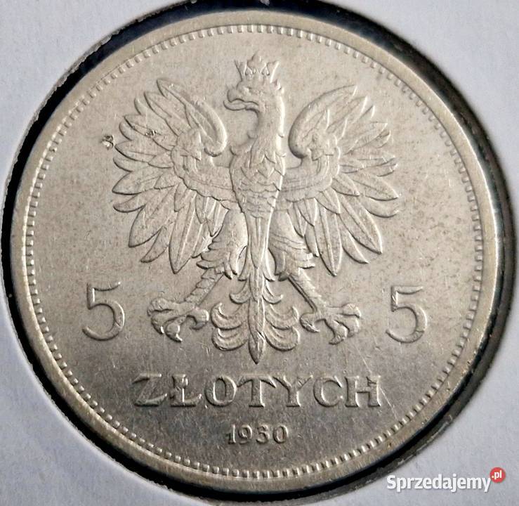 Piękne 2 x 5 Sztandar 1930 śląskie Sosnowiec