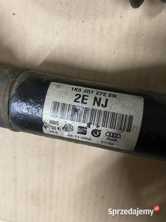 Półosie Passat B6 20tdi CR 140 Pozostałe