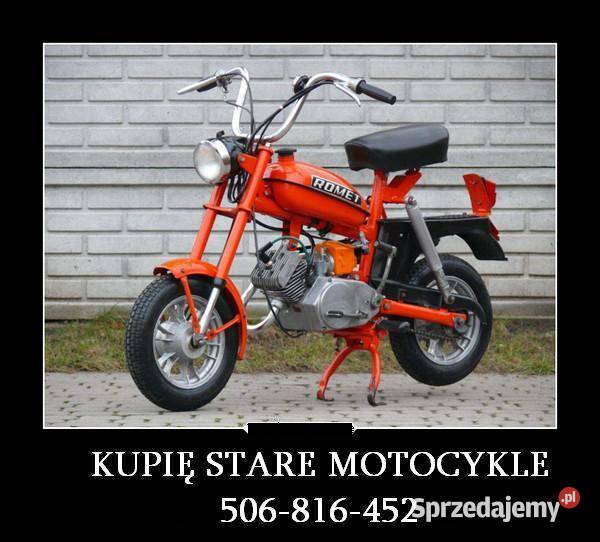 ODKUPIMY MOTORY MOTOCYKLE MOTOROWERY PRL Turek usługi moto