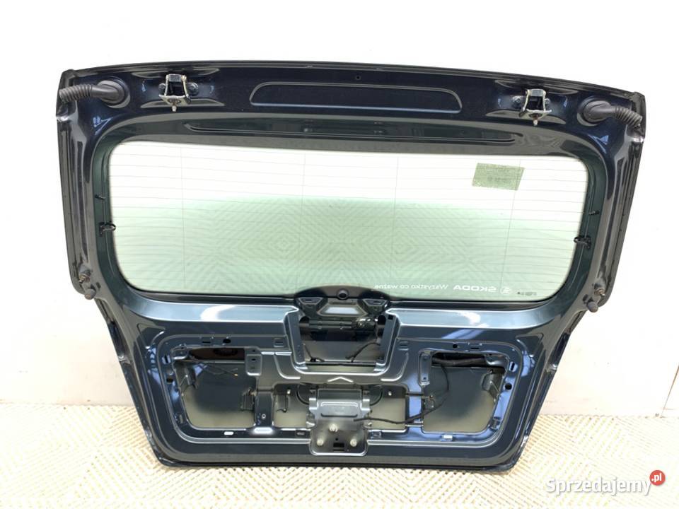 KLAPA TYŁ SKODA FABIA III Hatchback TYLNA