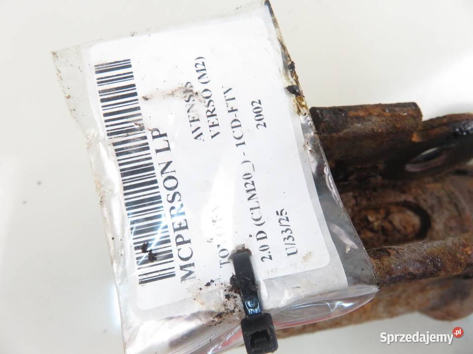 MCPERSON LEWY PRZEDNI TOYOTA AVENSIS VERSO 20 D Amortyzatory