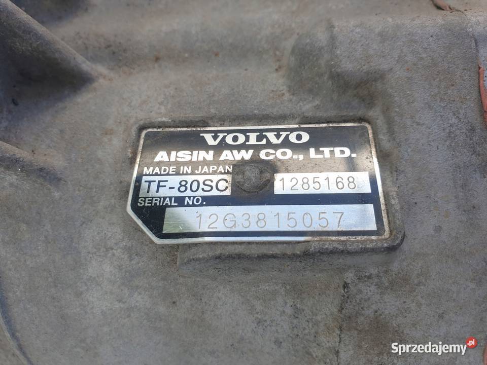 AUTOMATYCZNA SKRZYNIA BIEGÓW Volvo V70 III 24 D4