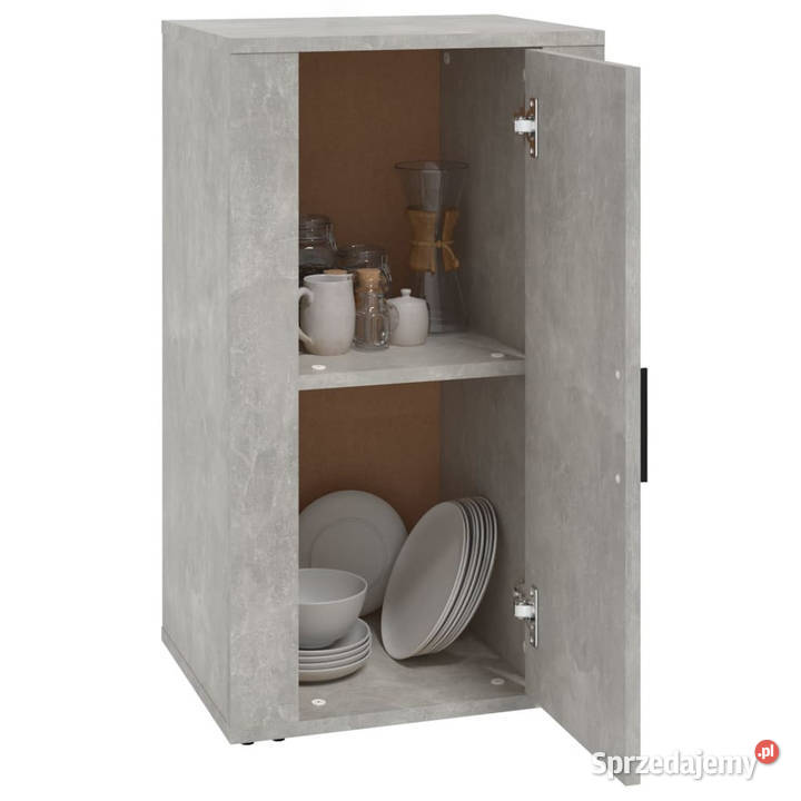 Szafka szarość betonu 40x33x70 materiał mazowieckie Warszawa