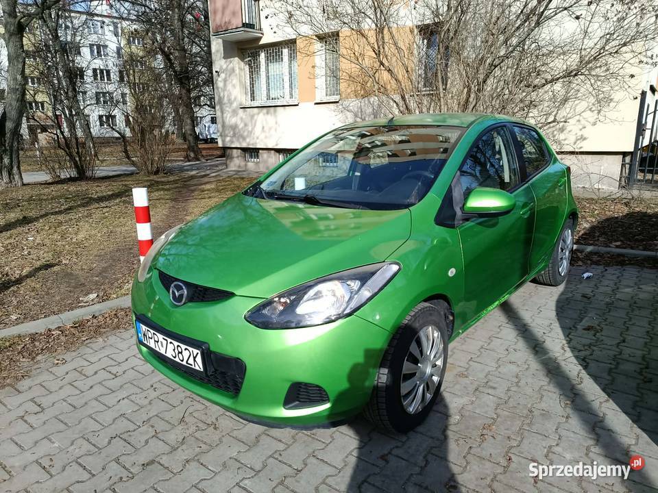 Mazda 2 13 208 08r klima grzane fotele OC i ESP Warszawa