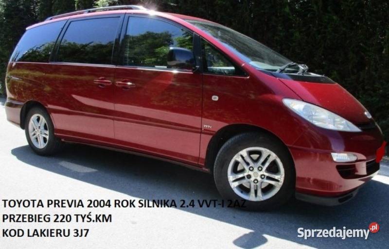Toyota Estima Previa Półoś przednia dużo innych Tarnów sprzedam