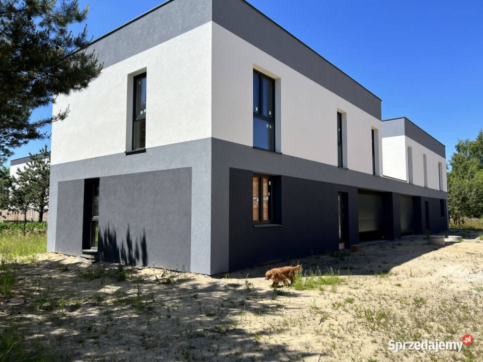 NOWY DOM Z OGRODEM pod Warszawą 186m2 mazowieckie Złotokłos sprzedam