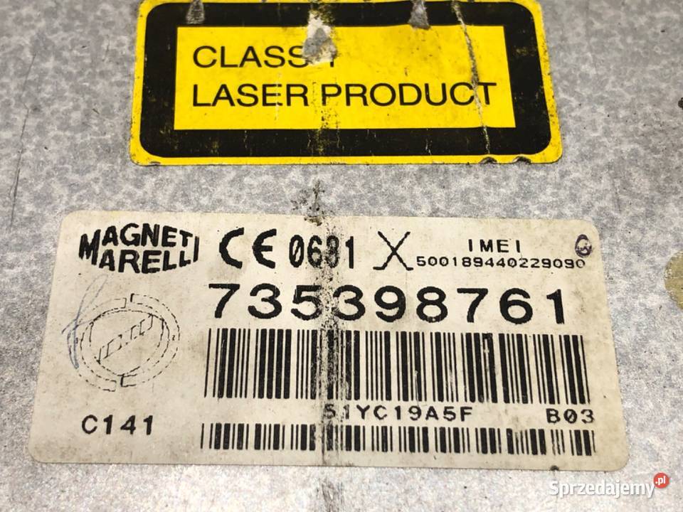 RADIO FIAT CROMA 735398761 ODTWARZACZ MULTIMEDIA sprzedam