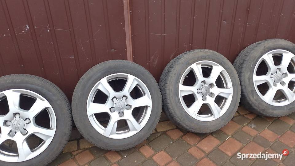 Komplet kół alufelgi opony 20555 R 16 wielosezon Rosko