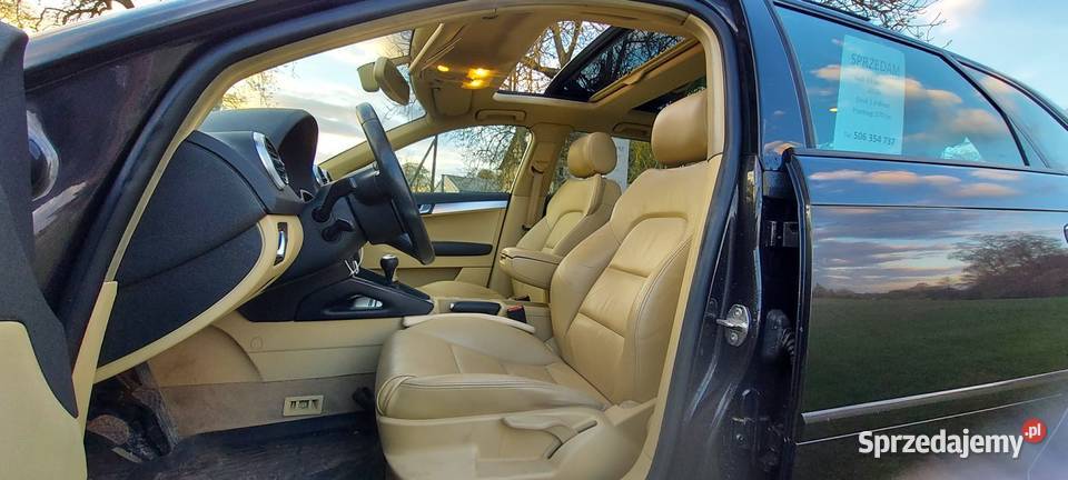 Audi A3 Sportback lift 2010 kurtyny powietrzne Widawa
