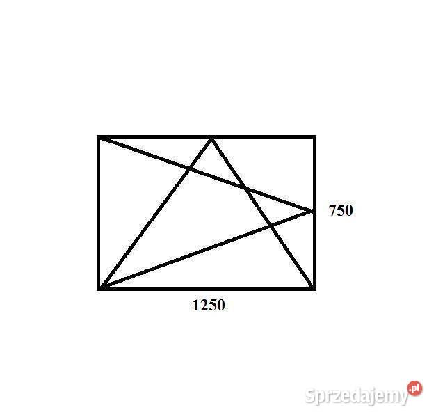 Okno PCV 125x75 Białystok sprzedam
