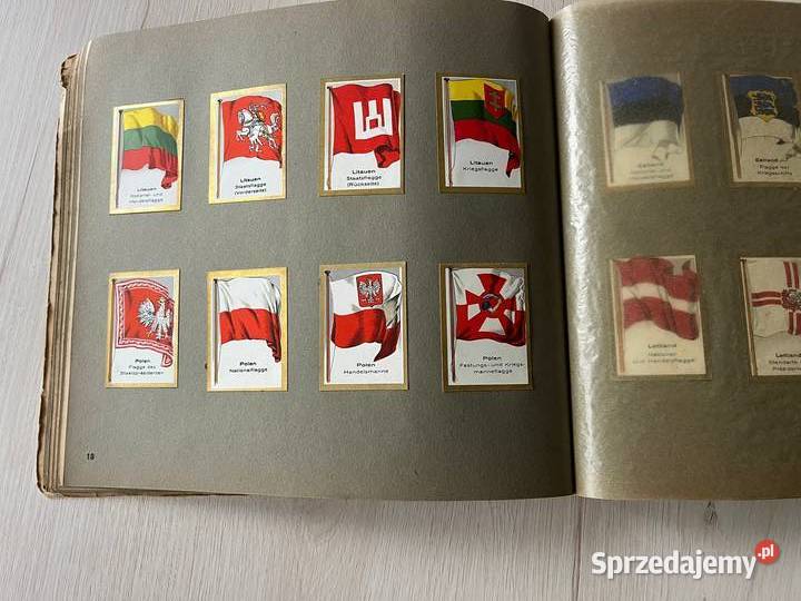 Album Flaggen Europa lata 40te Tarnowskie Góry