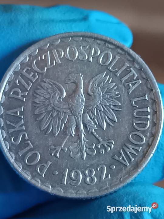 Sprzedam druga monete 1 zl 19832 r Cinka data Chełm