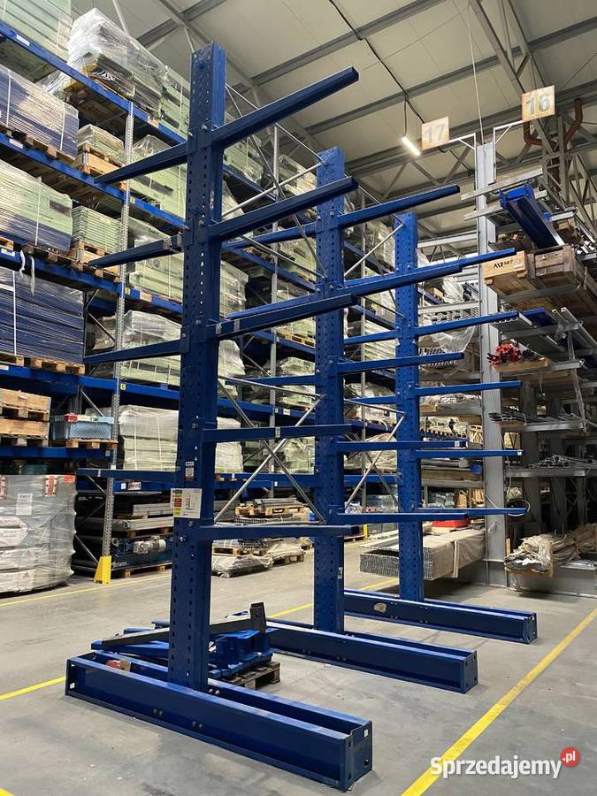 Regał wspornikowy używany H5m dwustronny OKAZJA Chojnice