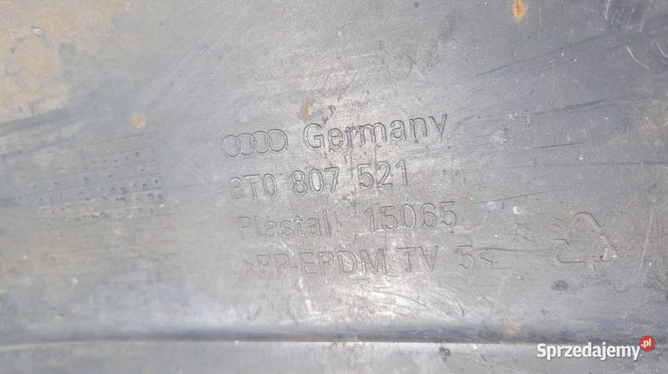 AUDI A5 8T B8 COUPE DYFUZOR DOKŁADKA ZDERZAK TYŁ Ruda Śląska