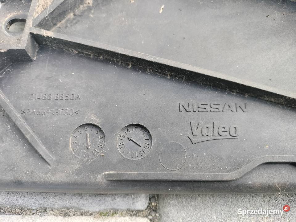 Wentylator chłodnicy Qashqai 16dci Kobylnica