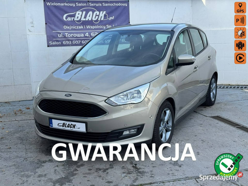 Ford C Pisemna Gwarancja 12 miesięcy II 2010 aluminiowe felgi Konin