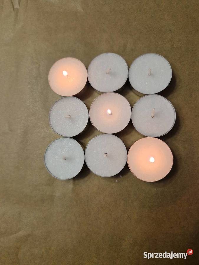 Tealighty sojowe 30 sztuk Namysłów