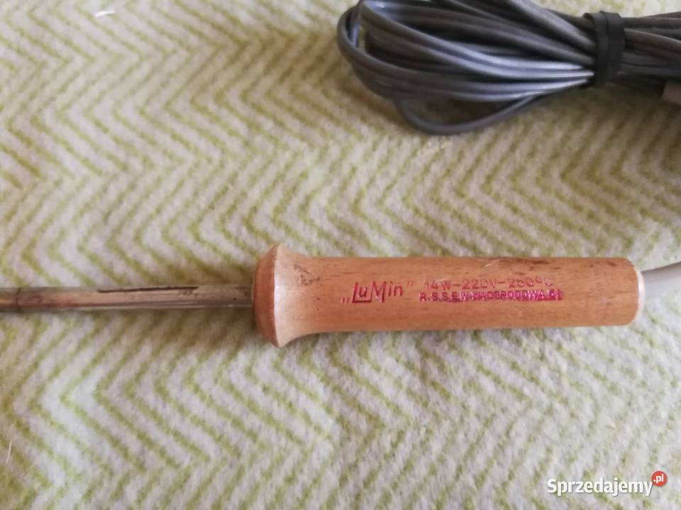 Lutownica kolbowa PRL ZSRR LuMini 14W i EPSN 25W Szczecin sprzedam
