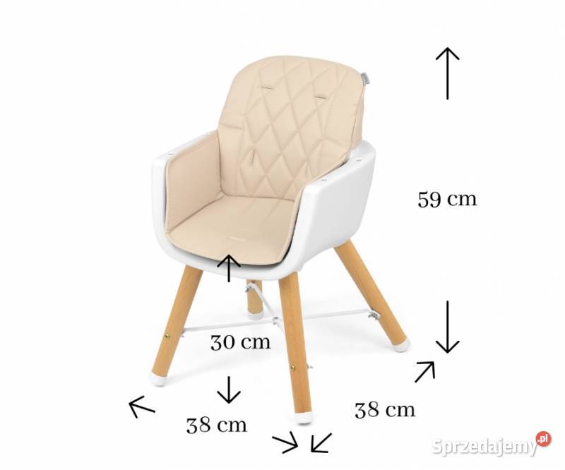 KRZESEŁKO DO KARMIENIA 2W1 ESPOO Bielsk Podlaski