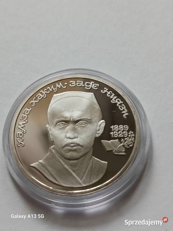 1 Rubel ZSRR Hamza Hakim Niyazi 1989 mennicze