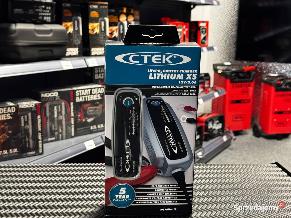 ŁADOWARKA CTEK XS Lithium 5A Jasło