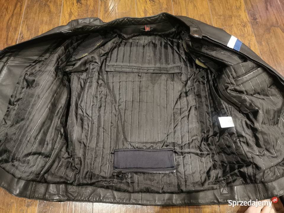 Kurtka motocyklowa skórzana stan Sosnowiec