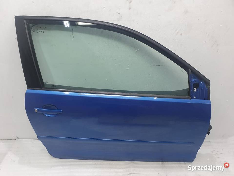 DRZWI KOMPLETNE PRAWY PRZÓD VOLKSWAGEN POLO 6Q sprzedam