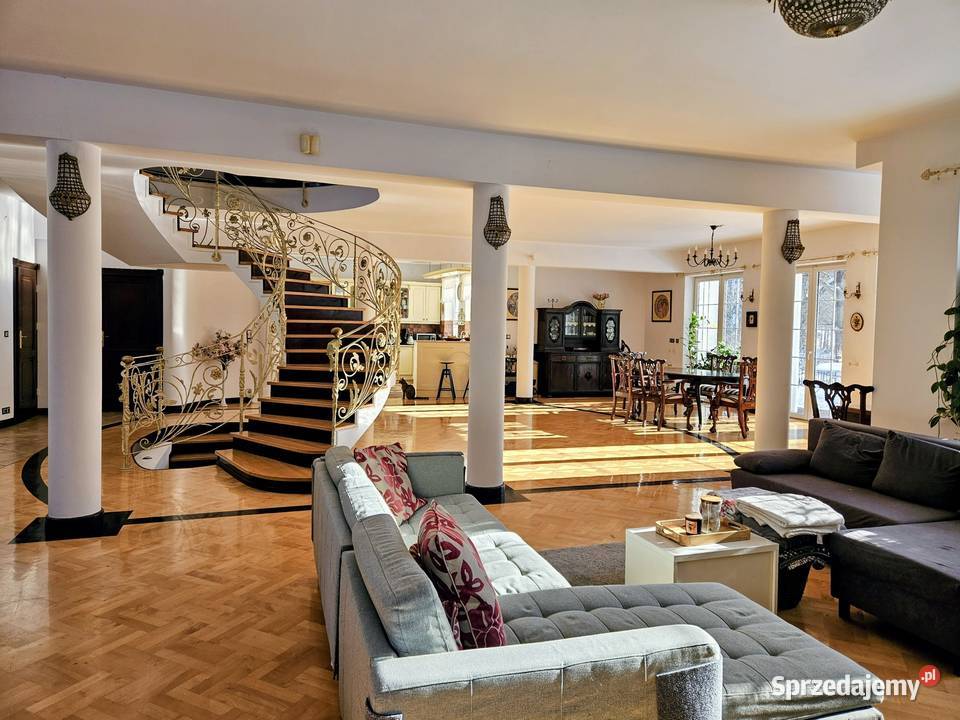 Przepiękna rezydencja w stylu dworkowym WIĄZOWNA wolnostojący Wiązowna