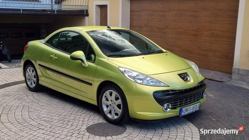 Peugeot 207 CC Cabrio Alu Klima GWARANCJA Zakup autoalarm Płońsk