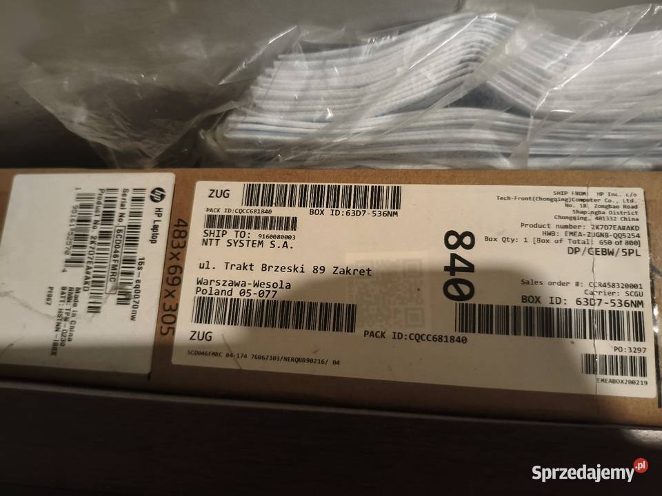 Laptop HP 156