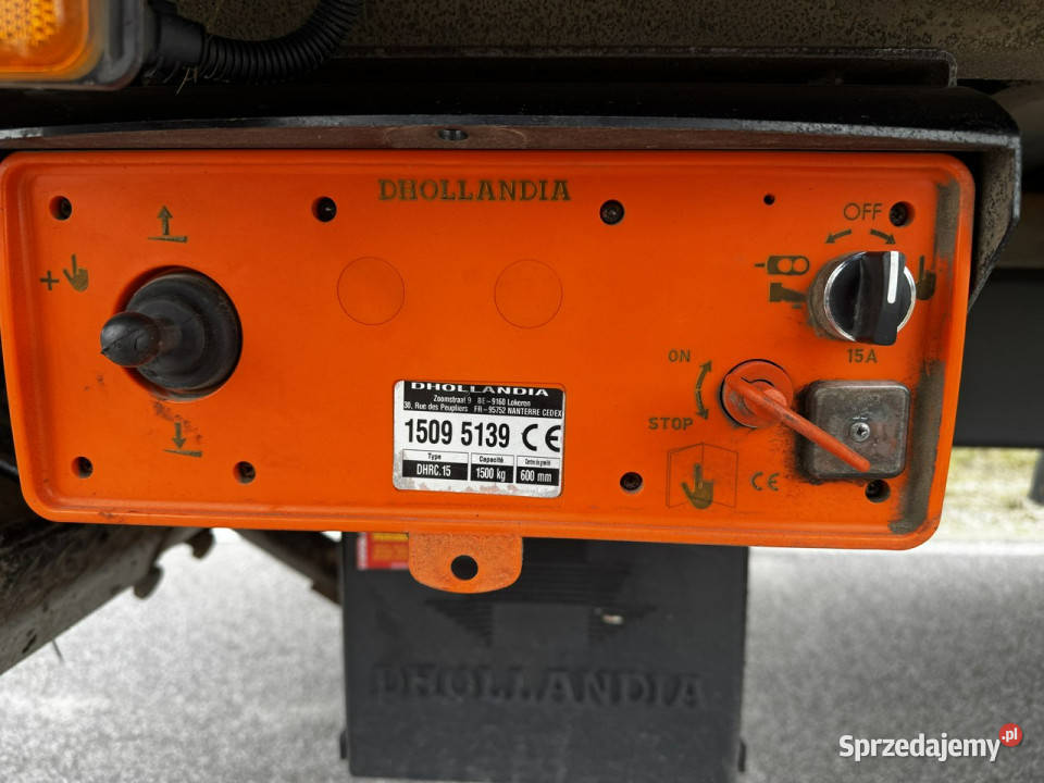 Renault D12 KONTENER Winda Blokada mostu Samochody ciężarowe