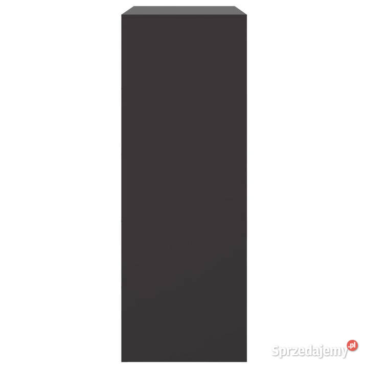 Szafka boczna czarna 67x39x107 stal WM841655 mazowieckie