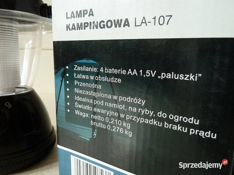 Lampa kempingowa na baterie LA107 Rzeszów