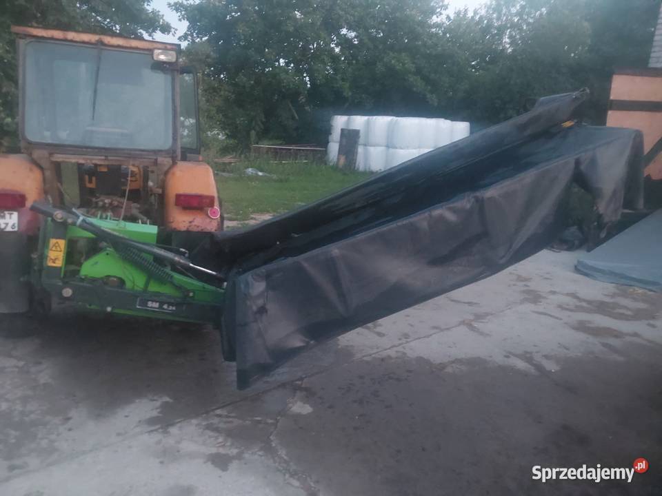 Kosiarka DeutzFahr 424 nieuszkodzony Rotacyjne Wysokie Małe