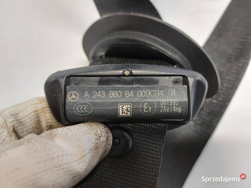 Mercedes EQA 250 W243 PAS BEZPIECZEŃSTWA PRAWY