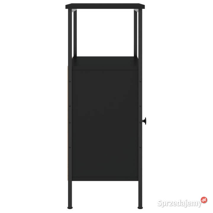 Szafka nocna czarna 41x31x80 materiał Warszawa sprzedam